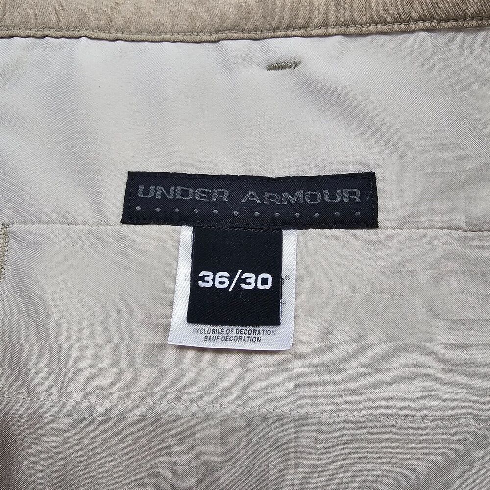 Under Armour Men's Beige Active Golf Pants Size 36x 30 - Picture 7 of 12
